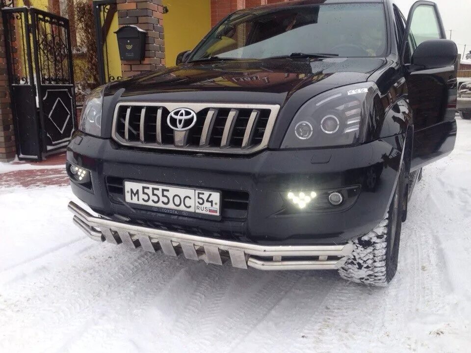 Противотуманные фары прадо 120 тюнинг Toyota Land Cruiser Prado 120 ДХО Ego Light - Студия Авто Света Rowl на DRIVE2