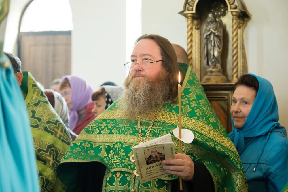 Протоиерей сергий лоскутов пенза фото В канун дня памяти Иоанна Оленевского митрополит Серафим совершил малую вечерню 