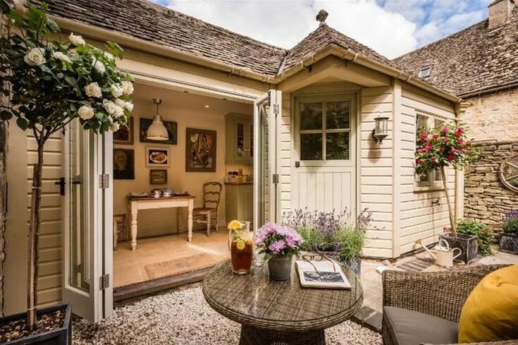 Прованс дача фото Un adevărat cuib romantic căsuța asta Country cottage decor, Cotswolds cottage, 