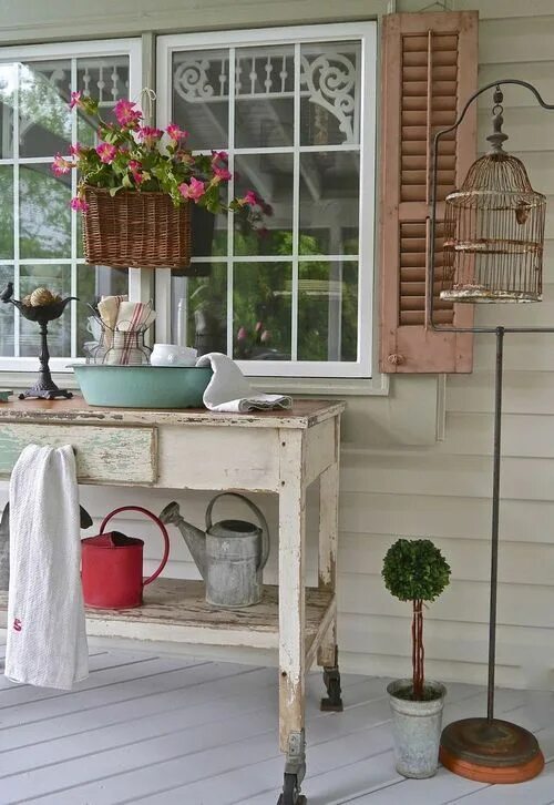 Прованс в интерьере дачи 3) Tumblr Shabby chic porch, Shabby chic living room, Shabby chic kitchen