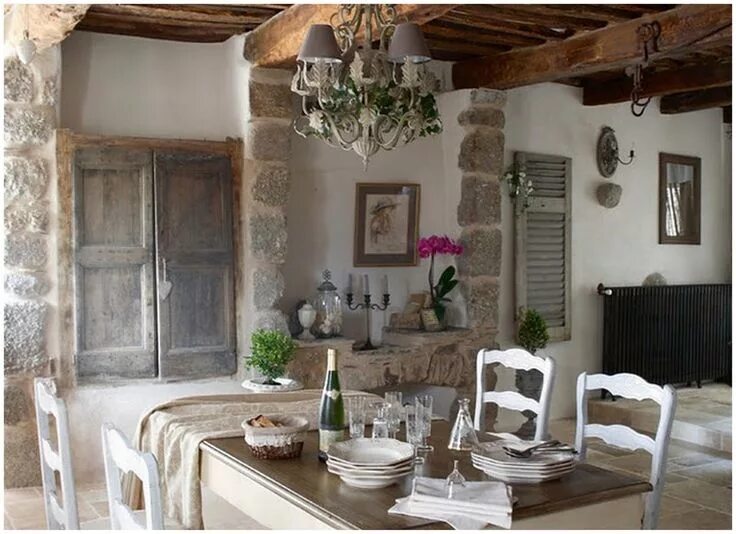 Прованс в интерьере дома english farmhouse interiors - Google Search Case in stile francese, Casa di camp