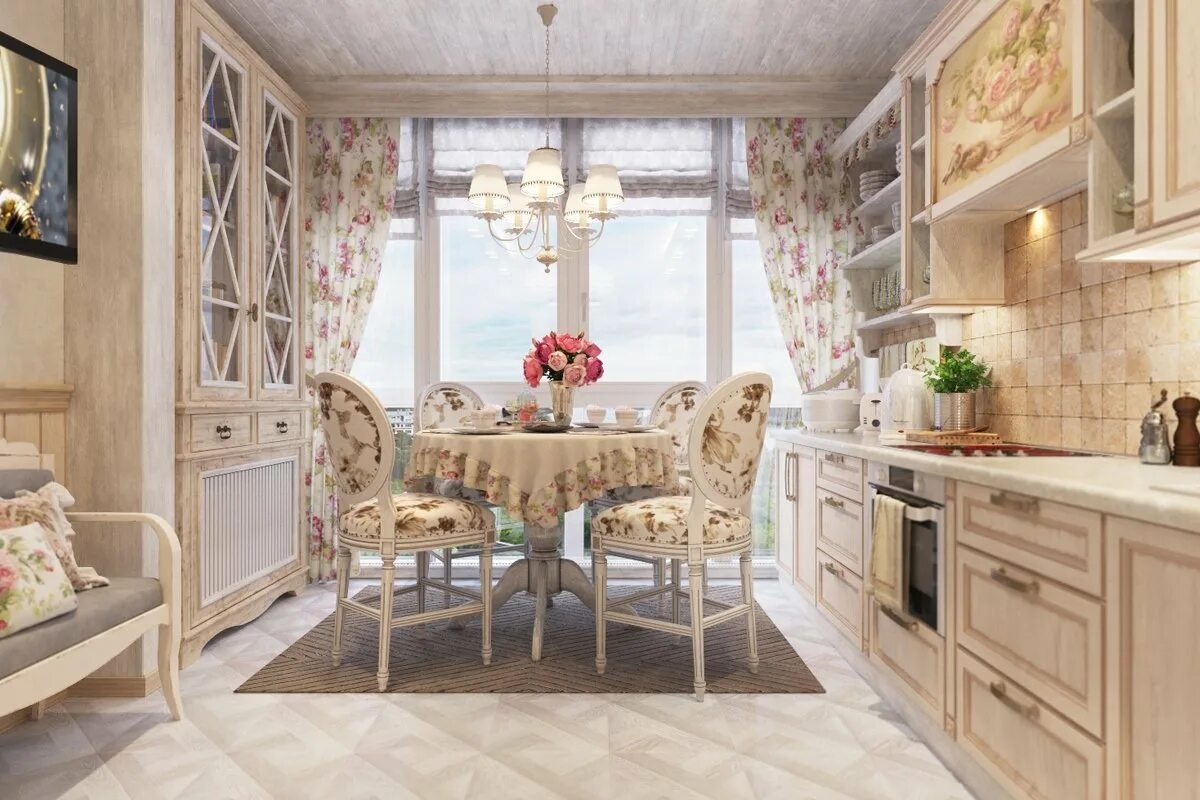 Прованс в интерьере квартиры Provence design interior - 78 photo