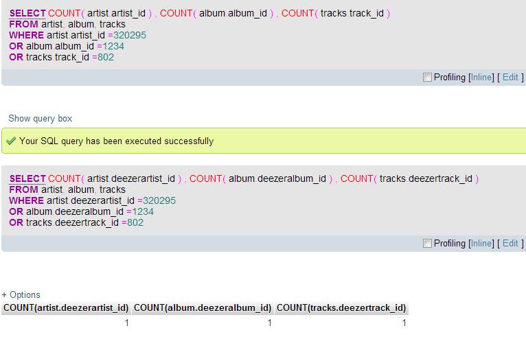 Проверить есть ли фото php - Check if data exists across multiple tables - Stack Overflow