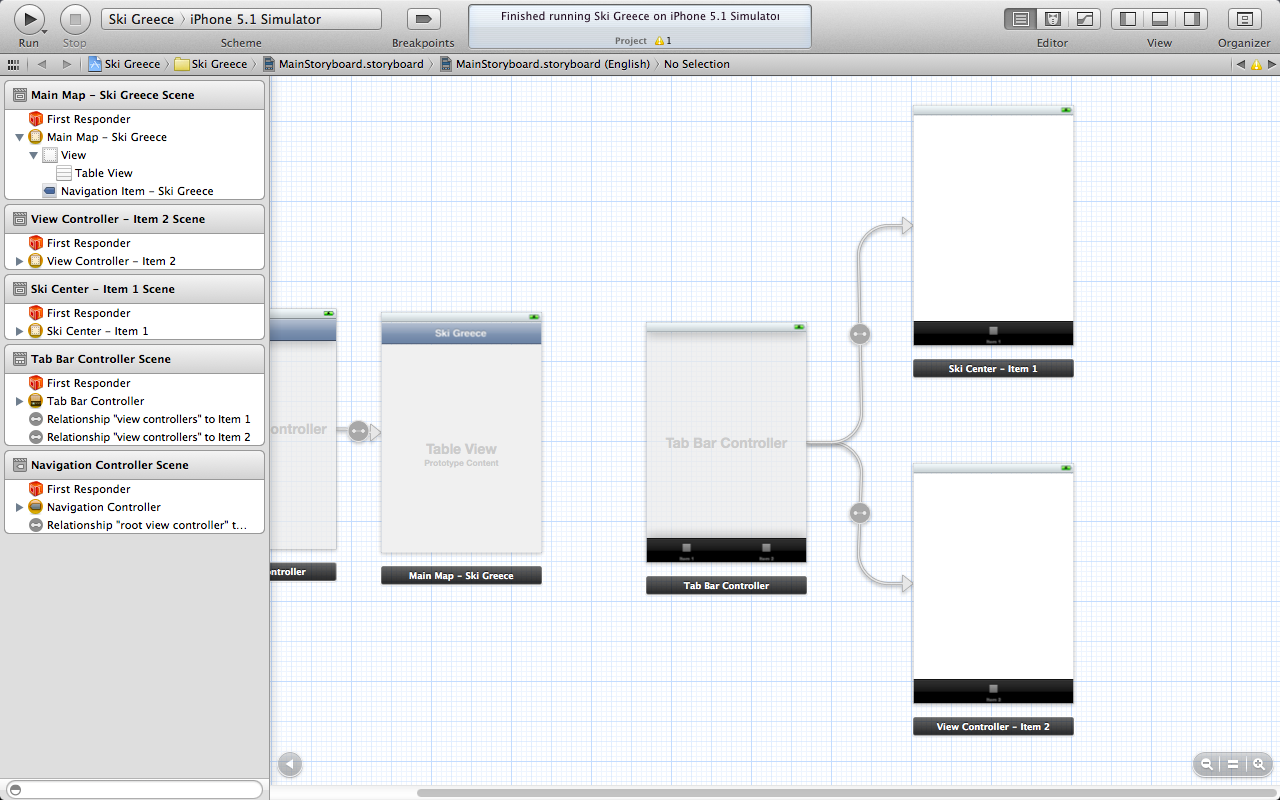 Проверка оснастки uinavigationcontroller - navigation controller get me to tabbar controller in IO