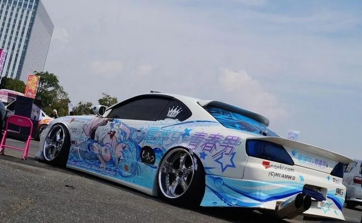 Провинция тюнинг авто Itasha: quando animes e carros se juntam em uma única e diferente subcultura aut