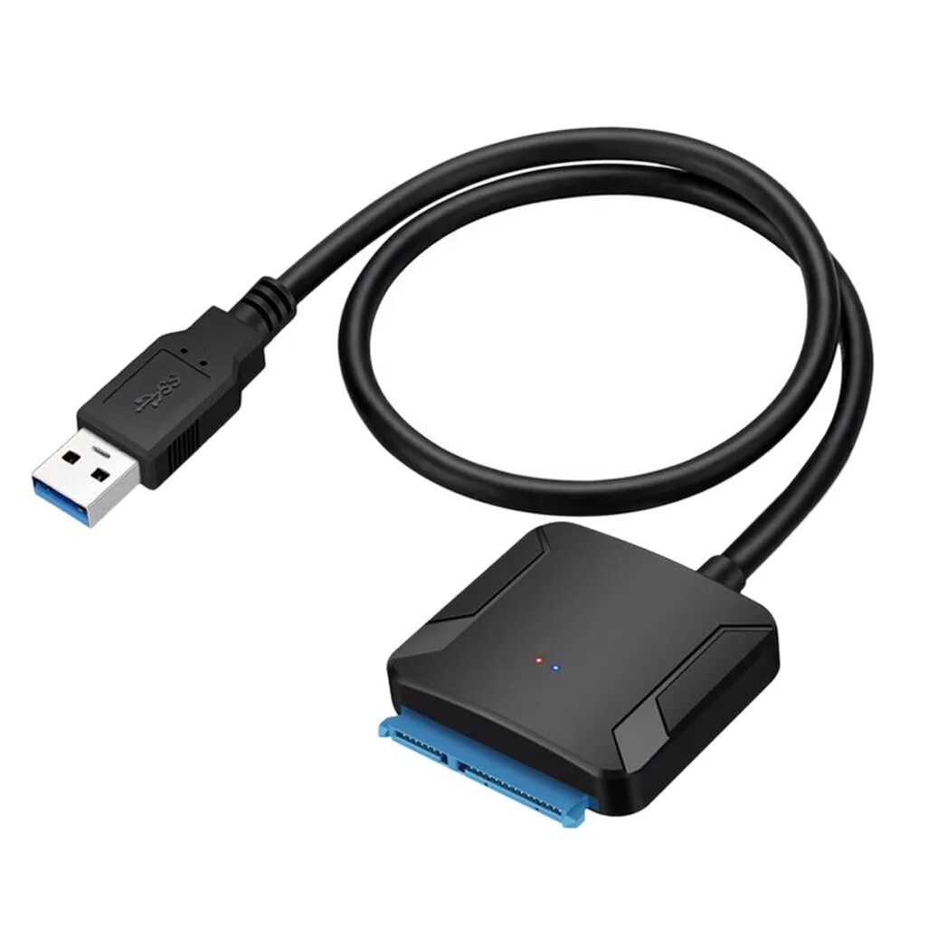 Провод для подключения диска через usb SATA до USB 3.0, преобразователь адаптера жесткого диска SATA III для 3,5 / 2,5-