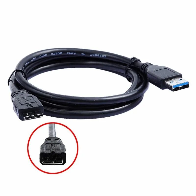 Провод для подключения диска через usb Кабель USB UC-E14 / UC-E22 для фотоаппарата NIKON D800 / D800A / D810 купить с д