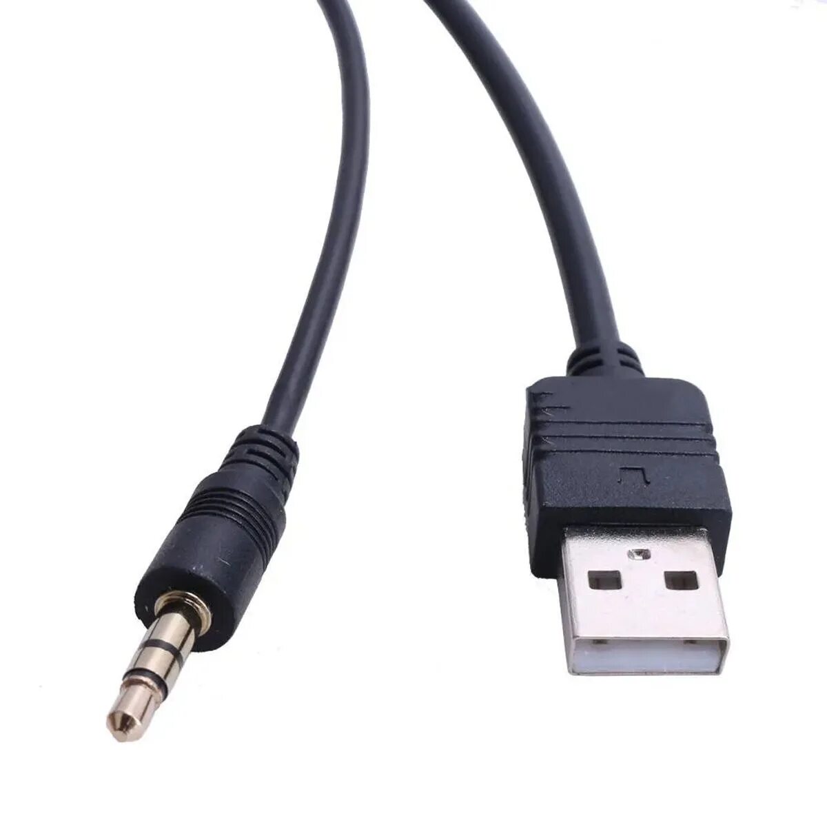 Провод для подключения флешки к телефону Кабель Переходник AUX папа - USB папа - купить по низкой цене в интернет-магазин