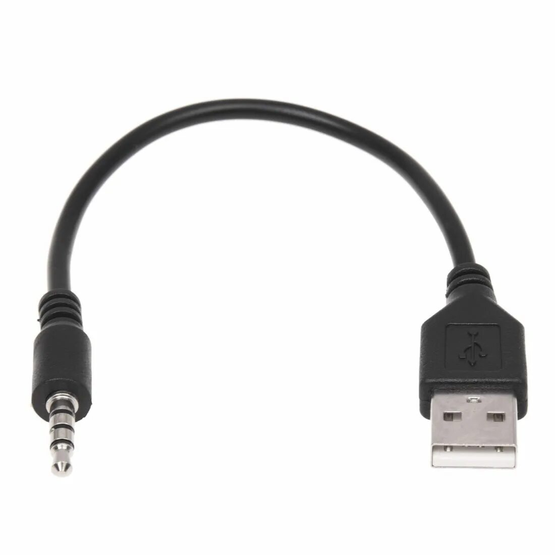 Провод для подключения флешки к телефону 3 5 мм штекер AUX Audio Jack для USB 2.0 Мужской кабель для зарядного устройства