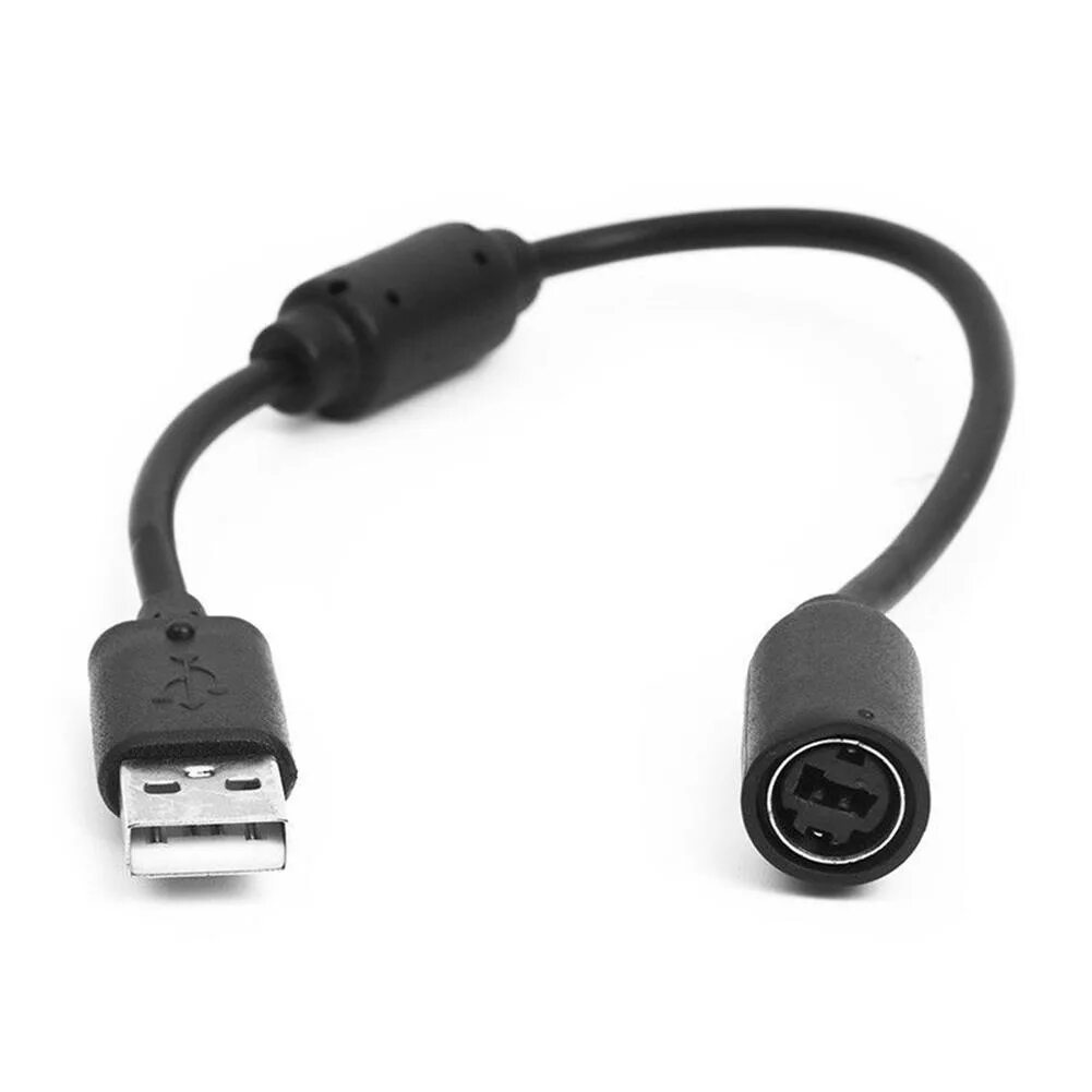 Провод для подключения геймпада к пк New Premium Xbox 360 USB Breakaway Cable - Black C2H2 купить недорого - выгодные