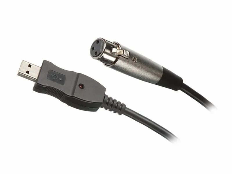 Провод для подключения микрофона Кабель XLR, USB ProAudio TRS1-USB - купить по низкой цене в интернет-магазине OZ