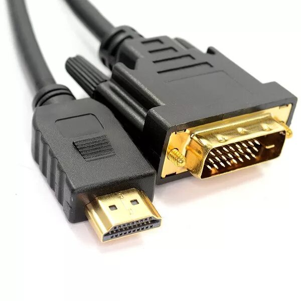 Провод для подключения монитора hdmi Кабель HDMI-DVI 10m Cablexpert CC-HDMI-DVI-10MC