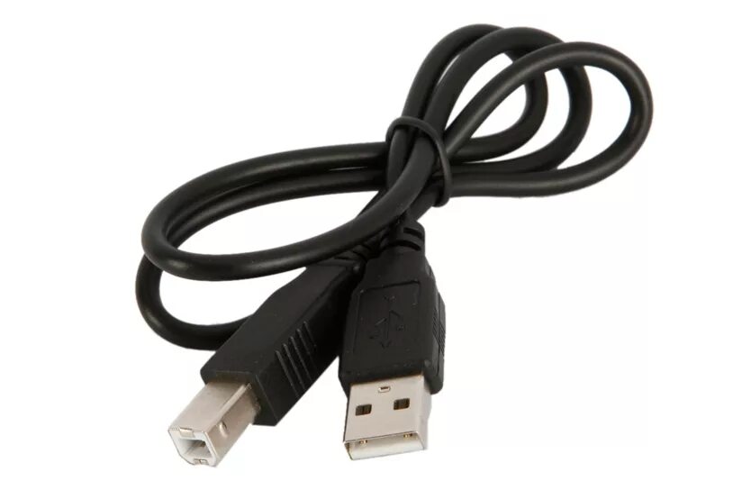 Провод для подключения принтера Кабель USB - USB-B, для принтеров, сканеров, модемов и др, 0.2m-0.4m (укороченны