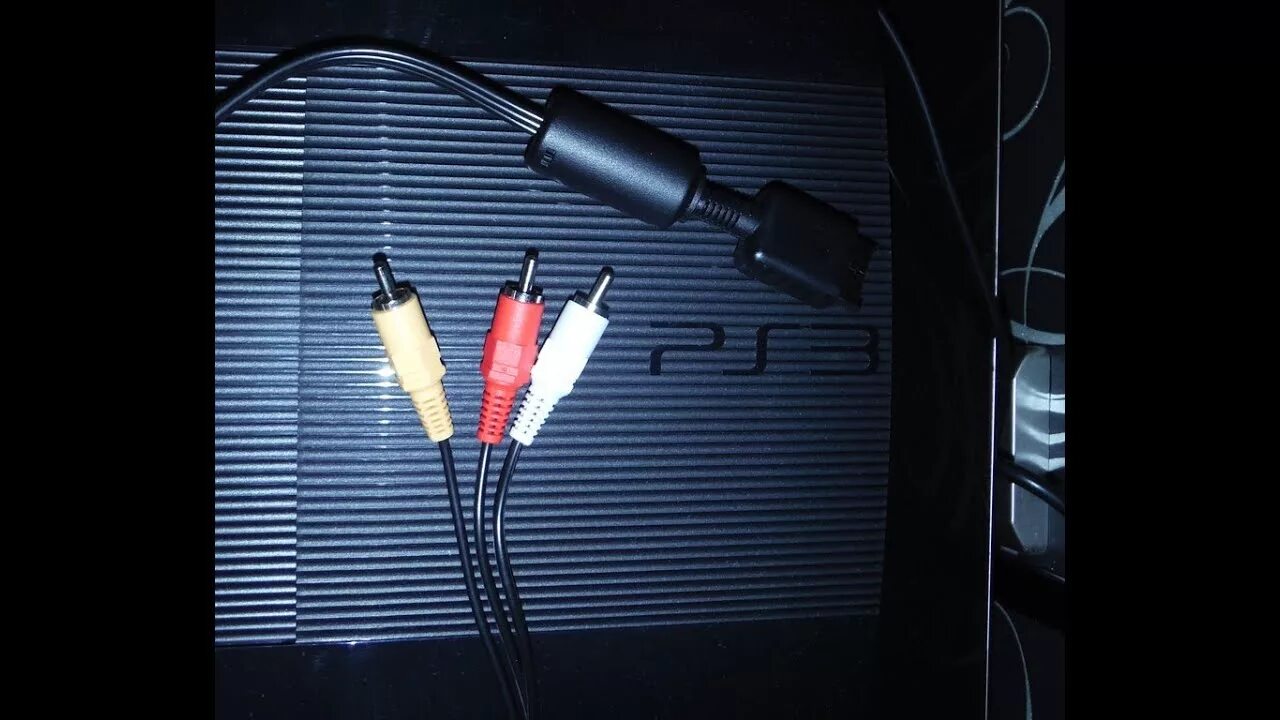 Провод для подключения пс3 к телевизору Как подключить PS3 к старому телевизору? - YouTube