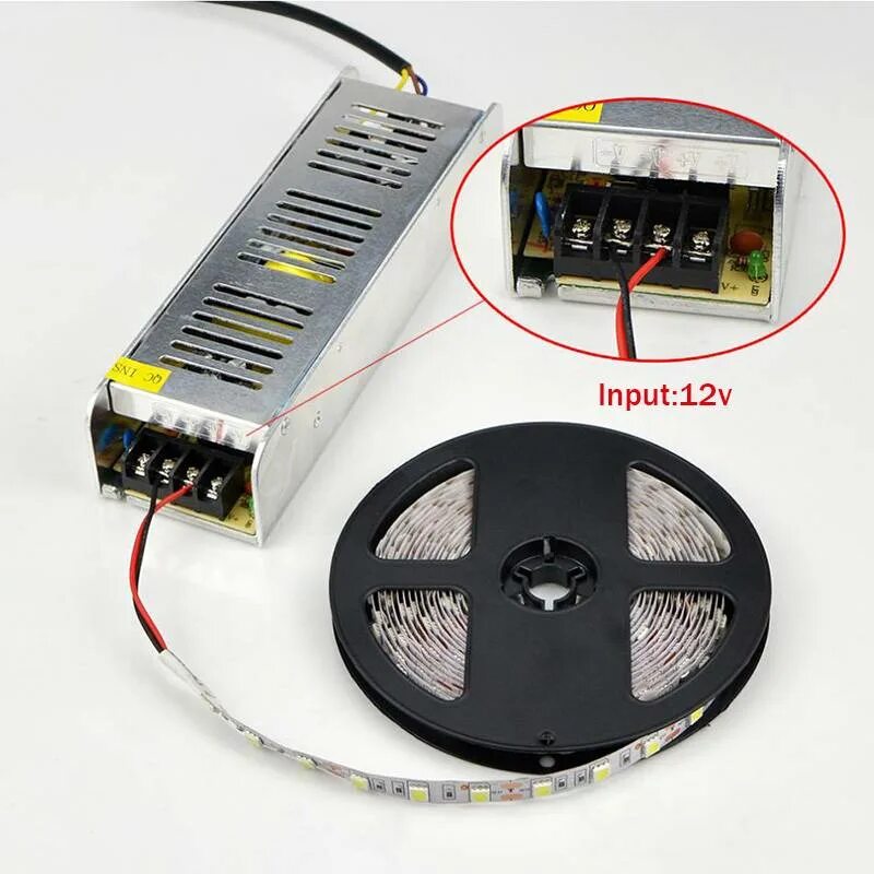 Провод для подключения светодиодной ленты 12в Как подобрать трансформатор для светодиодной ленты на 12 и 24 вольт: расчёты и п