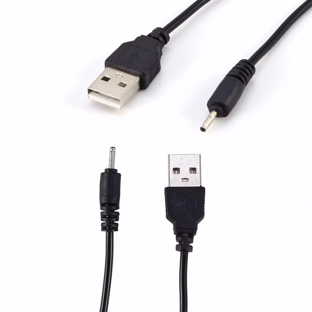 Провод для подключения usb к телефону Кабель, переходник MRM B10 USB 2.0 AM - штекер Nokia 6101 тонкий 2.0-0.5-9.0 мм,