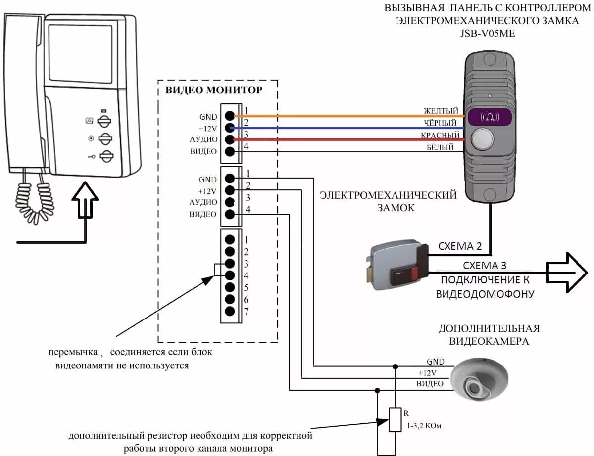 Провод для подключения видеодомофона к вызывной панели Какой провод для видеодомофона: найдено 86 изображений