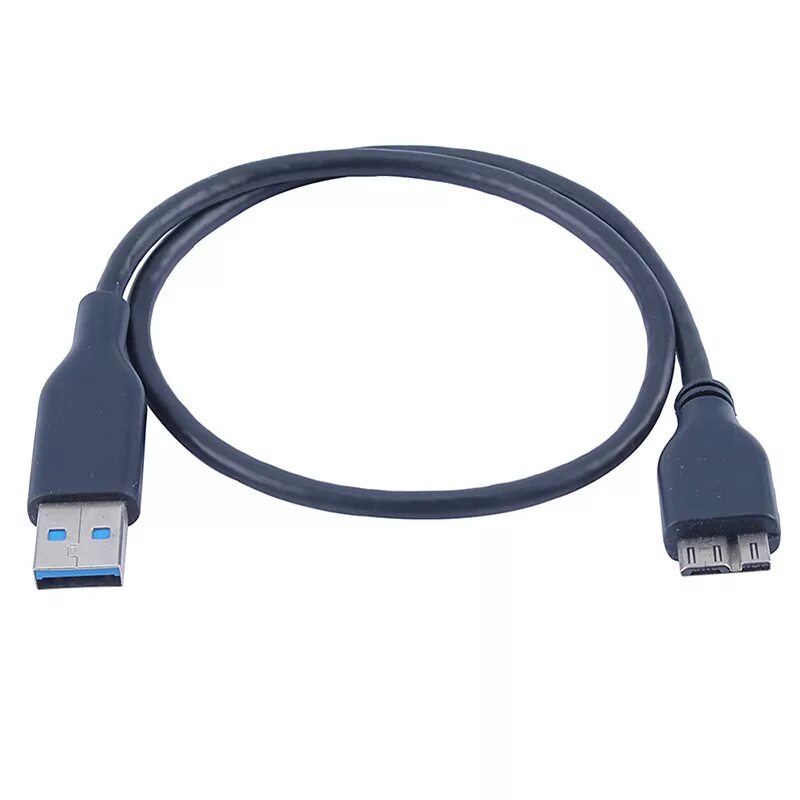 Провод для подключения внешнего жесткого диска USB 3.0 Cable USB3.0 HDD Data Cable A Male to Micro B Extension Cord USB Extensi