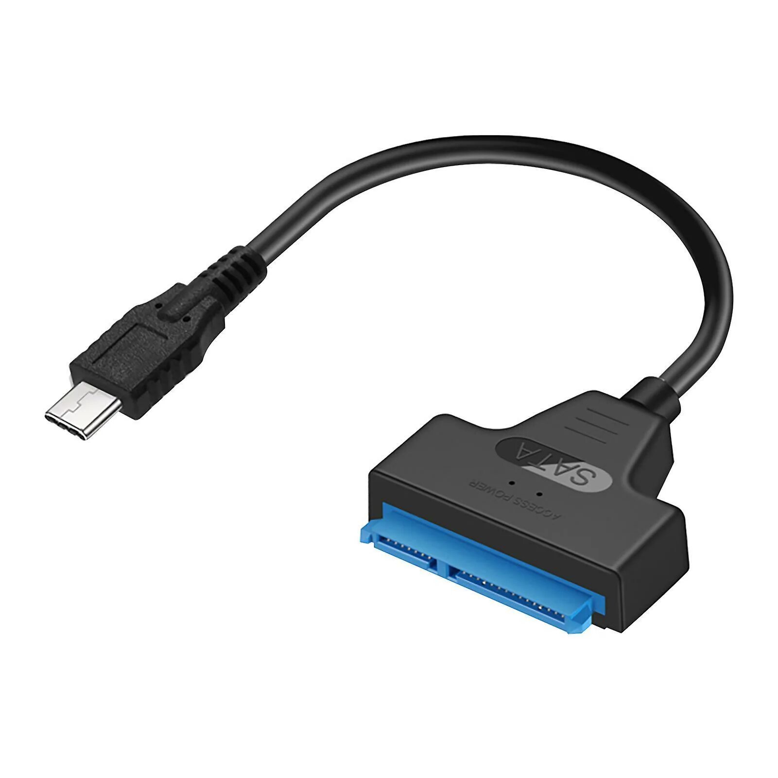 Провод для подключения внешнего жесткого диска Кабель переходник USB Type C 3.0 - SATA lll HDD / SSD адаптер для внешнего жестк