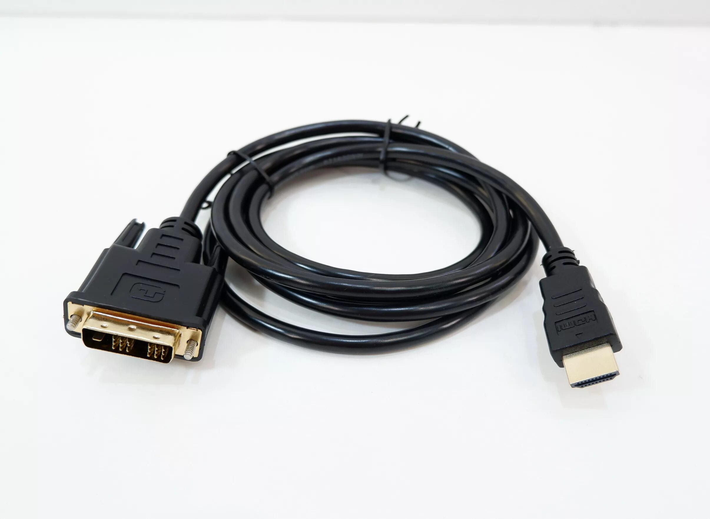 Провод для подключения второго монитора Кабель переходник HDMI to DVI 1.8м