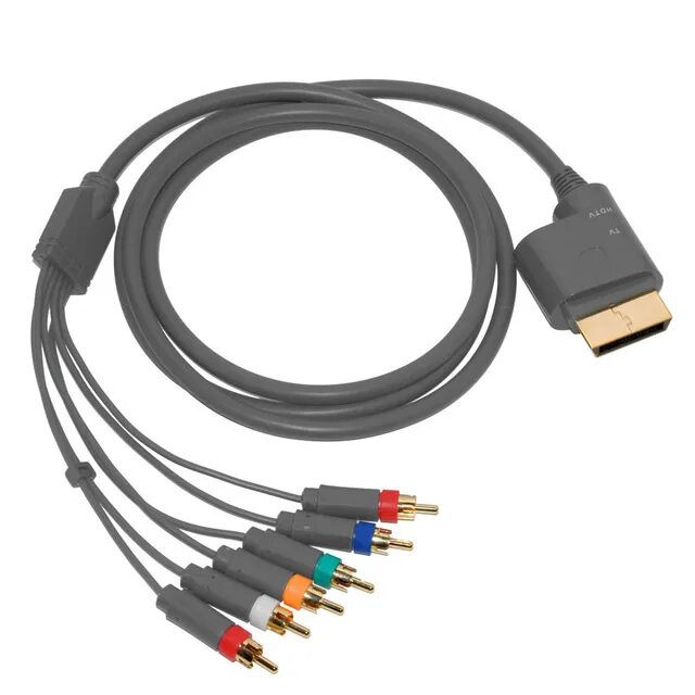 Провод для подключения xbox к пк Купить Кабель компонентный для Xbox 360 (Component HD AV Cable) PlayGames