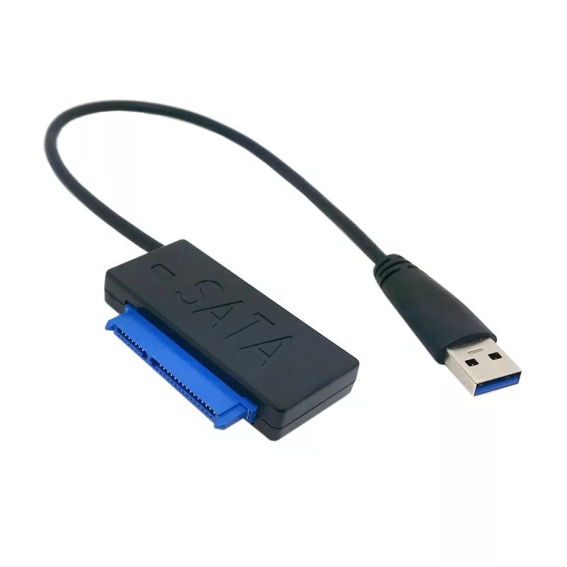 Провод для подключения жесткого диска через usb Кабель SATA 3-USB 3,0 под прямым углом 90 градусов, 5 Гбит/с для 2,5 "HDD/SSD AT