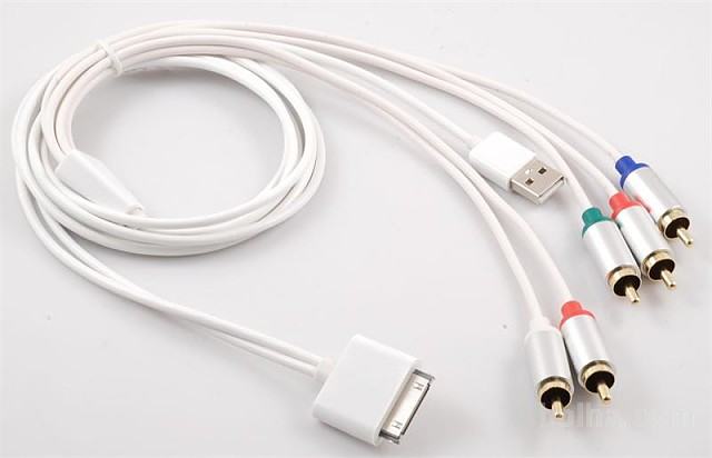 Провод подключения айфон к телевизору Apple Component AV Cable, original, nerabljen, prodam