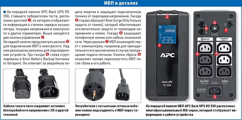 Провода для подключения ибп ПРИМЕНЕНИЕ ИСТОЧНИКОВ БЕСПЕРЕБОЙНОГО ПИТАНИЯ