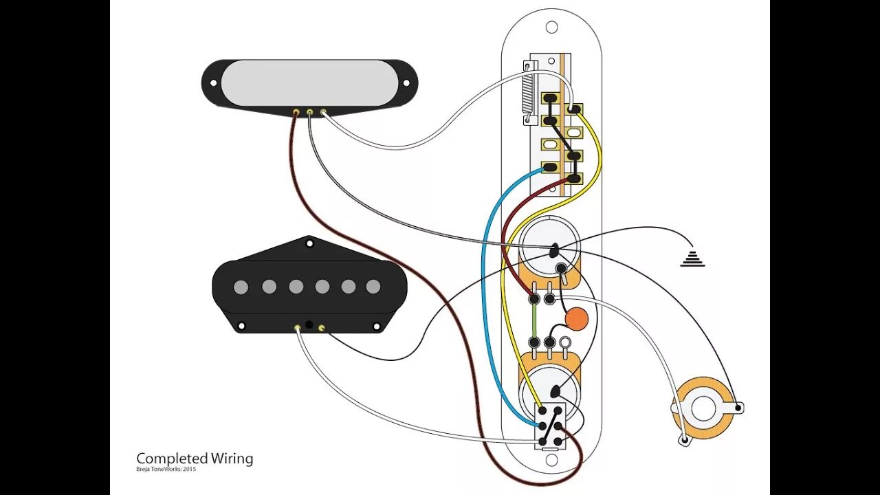 Провода для распайки темброблока Push/Pull - Switches Shazam