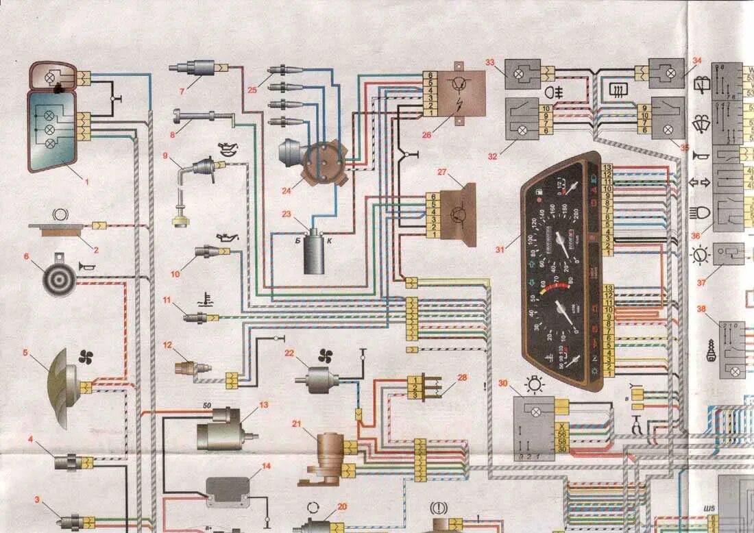 Проводка 2111 схема Ваз 21 10 как подключить: найдено 90 изображений