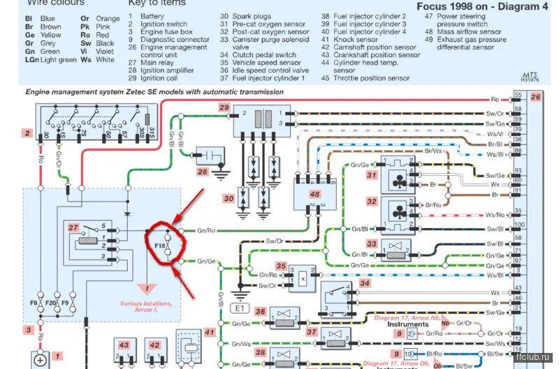 Проводка форд фокус 3 схема Электросхемы фокус 3 - найдено 85 фото