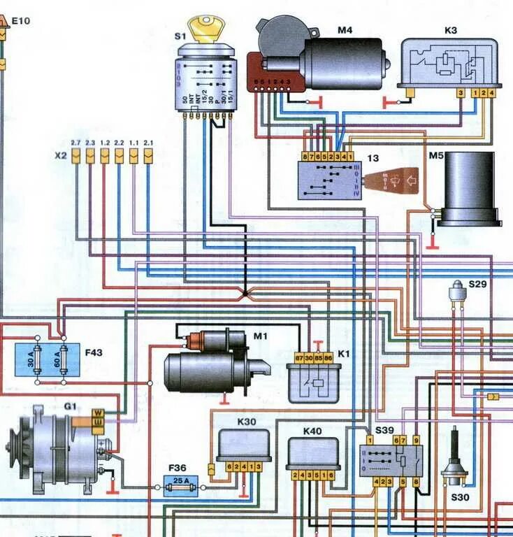 Проводка газель 402 схема Картинки СХЕМА ЗАЖИГАНИЯ ЗМЗ 406