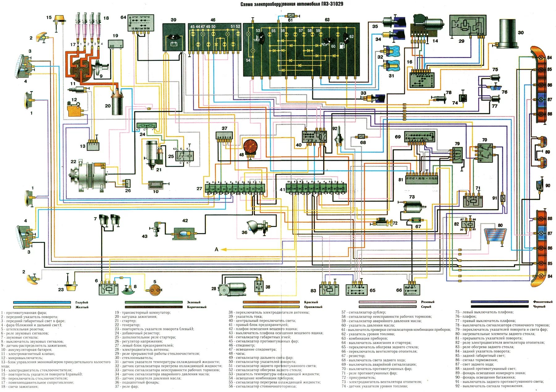 Проводка газель 402 схема Теория Разгрузка ЦПС Волги. Часть 2 - DRIVE2