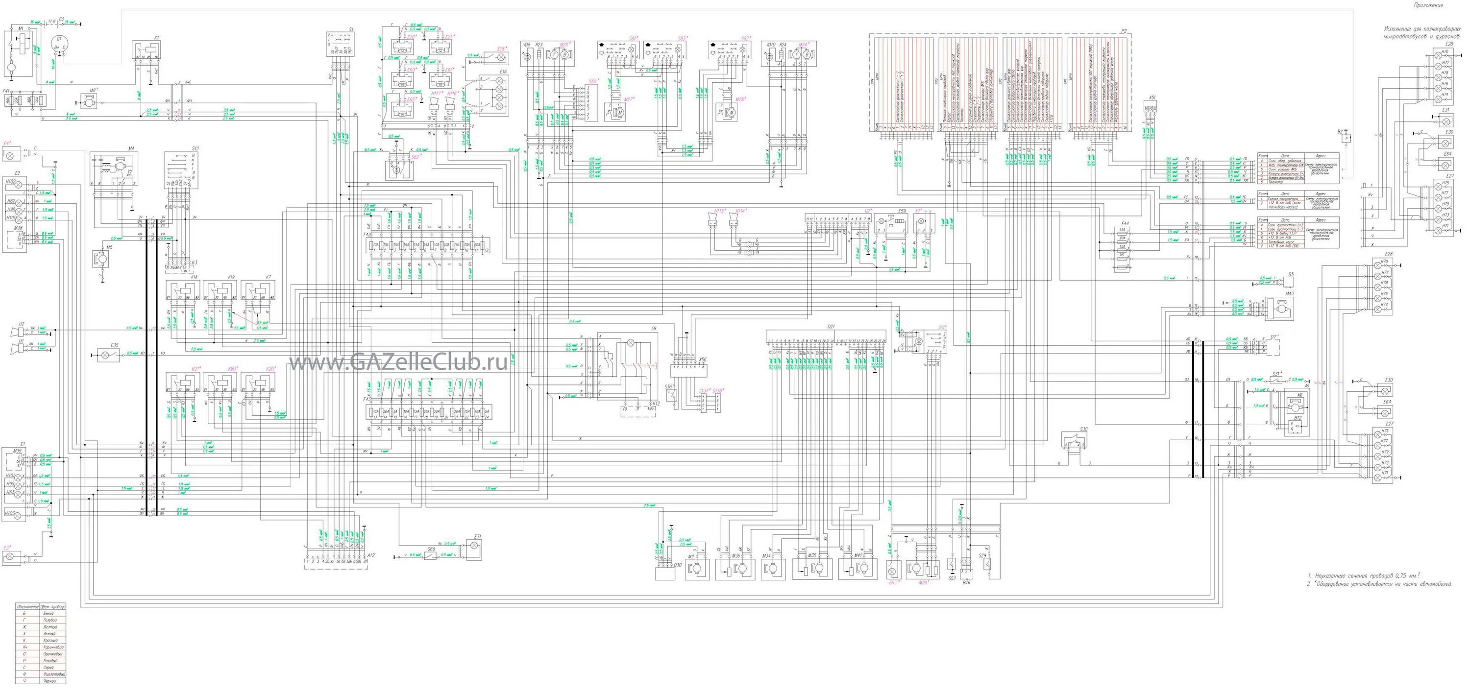 Проводка газель 4216 схема Схема для Газель Бизнес с УМЗ-4216 Евро-3 - Клуб Газелистов России