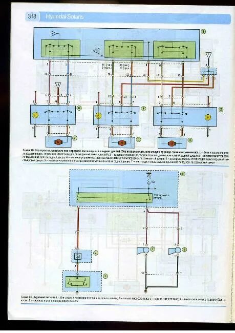 Проводка хендай солярис схема Схемы электрооборудования Hyundai Solaris с 2011 " Схемы предохранителей, электр