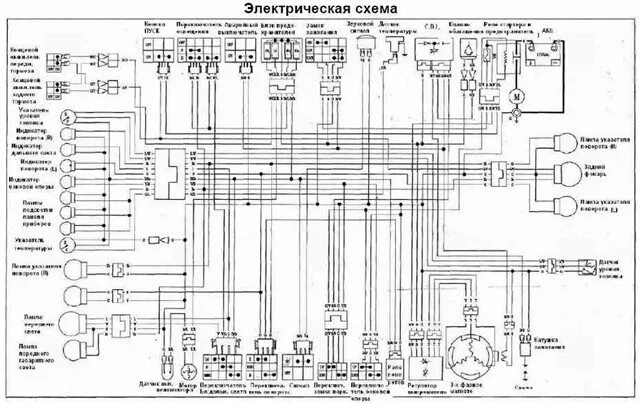 Проводка хонда дио 18 схема Схема подключения коммутатора скутера Honda Dio AF 18 и Honda Dio AF 27