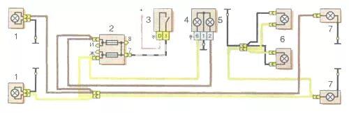 Проводка ока 11113 схема Схемы электрооборудования автомобиля ВАЗ 1111,11113 ОКА