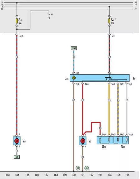 Проводка схема т4 фольксваген Руководство по ремонту Volkswagen Transporter (Фольксваген Транспортер) 1990-200