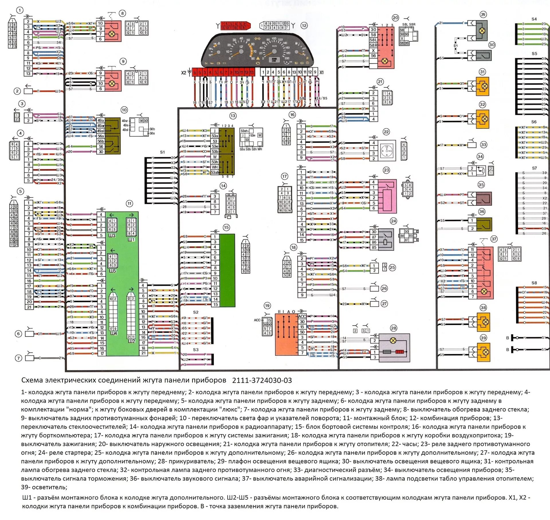 Проводка ваз 2112 схема 8 клапанов Шумоизоляция торпеды и замена подпанельного жгута и не только) часть 2 - Lada 21