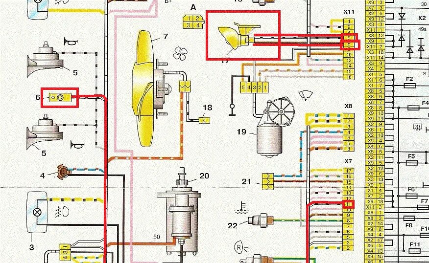 Проводка ваз 2114 схема с описанием Подкапотное освещение ваз 2114 - Lada 2114, 1,5 л, 2006 года стайлинг DRIVE2