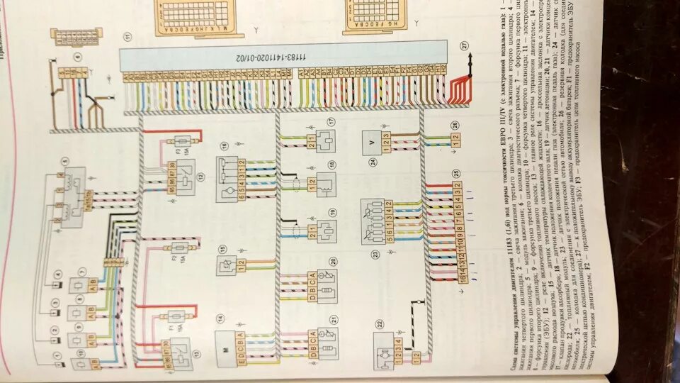 Проводка январь 5.1 схема Схема проводки 2115