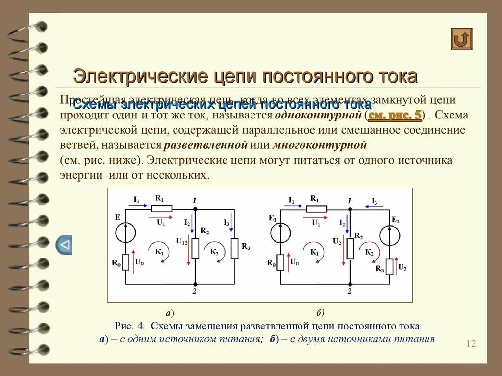 Силы тока указанных проводниках