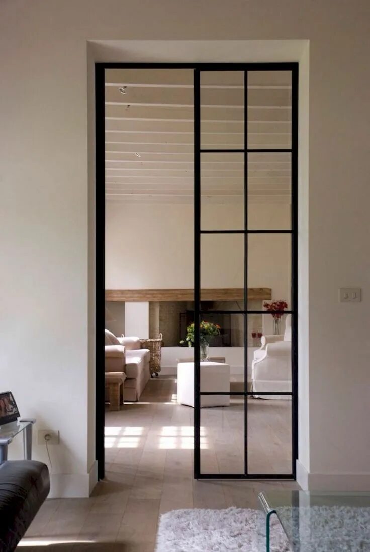 Прозрачная дверь фото 50++ Awesome Decorative Glass Doors Ideas Home to Z Portes vitrées intérieures, 