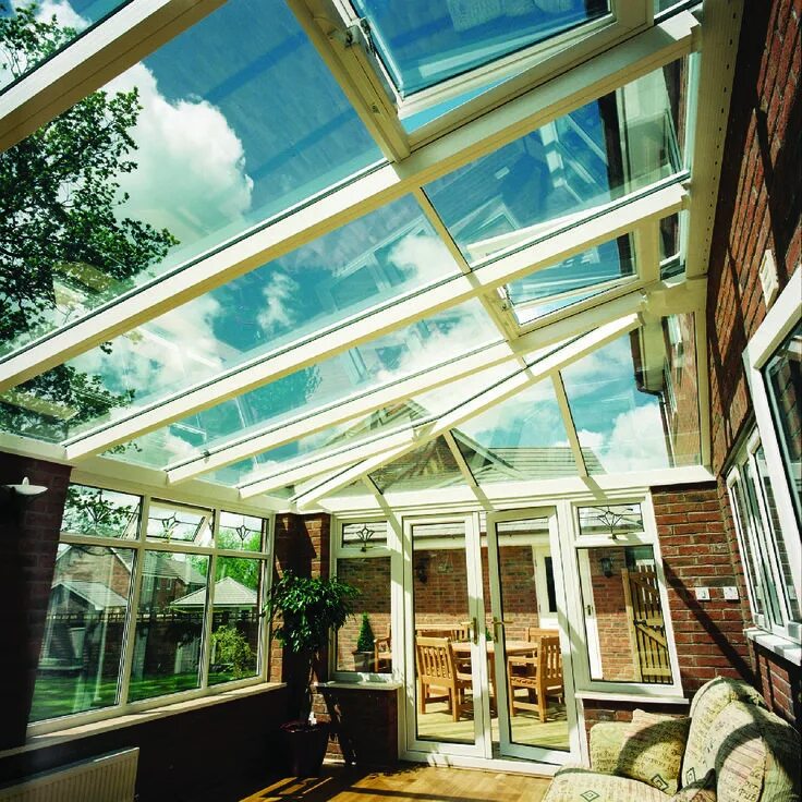 Прозрачные крыши фото Conservatory lean to interior Lean to conservatory, Conservatory extension, Smal