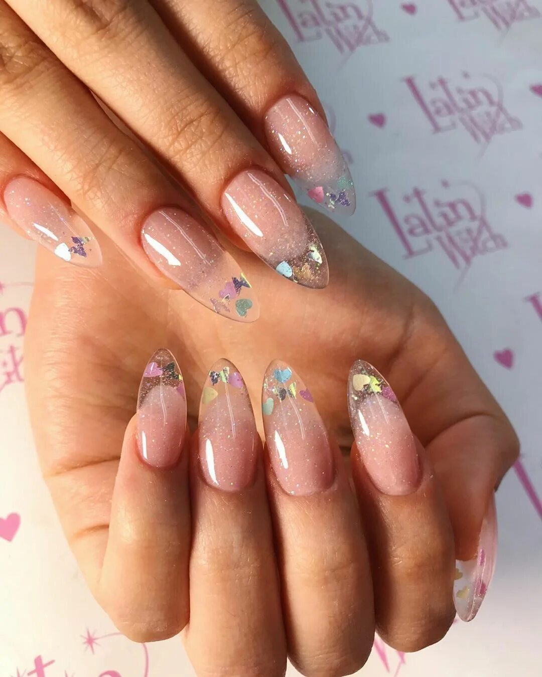 Прозрачные ногти дизайн 2024 @latinwitch ❄ Crystal nails, Gorgeous nails, Minimalist nails