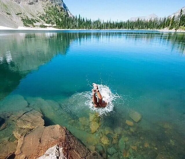 Прозрачные озера фото Crypt Lake - Alberta Canada Places to see, Places to visit, The great outdoors