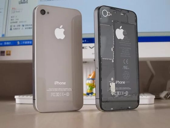 Прозрачный айфон фото Прозрачный корпус на iPhone 4 стараниями китайских мастеров моддинга