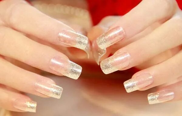 Прозрачный дизайн ногтей фото Uñas Acrílicas Decoradas:( Guía con Videos e Imágenes ) Manicura de uñas, Uñas e