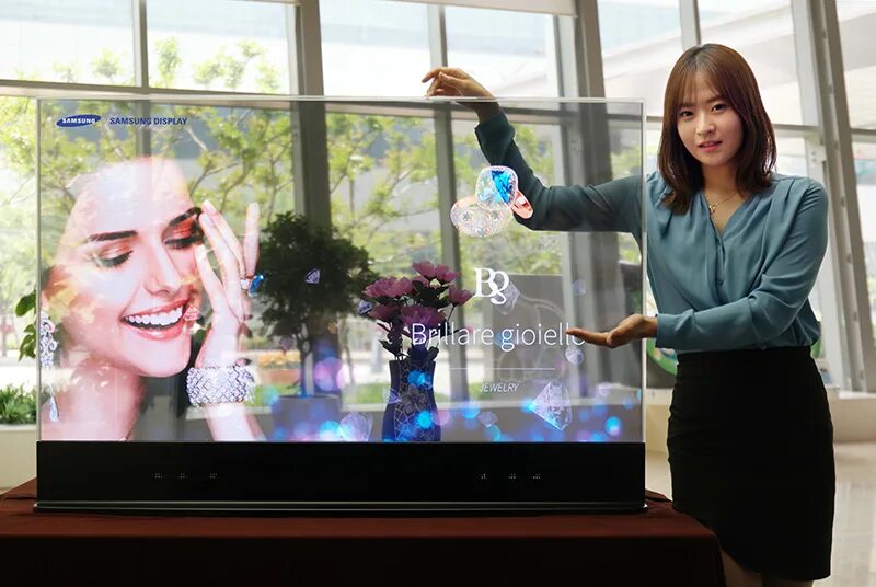 Прозрачный телевизор фото Современный рынок дисплеев OLED: что нового? / Habr