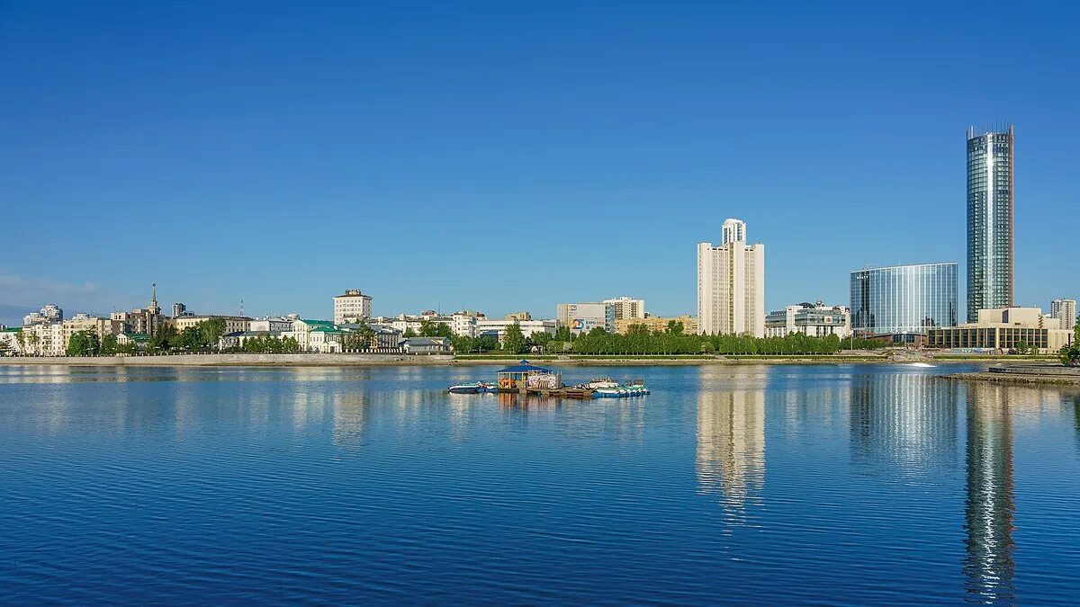 Пруд екатеринбург фото Файл:E-burg asv2019-05 img08 City Pond skyline.jpg - Википедия